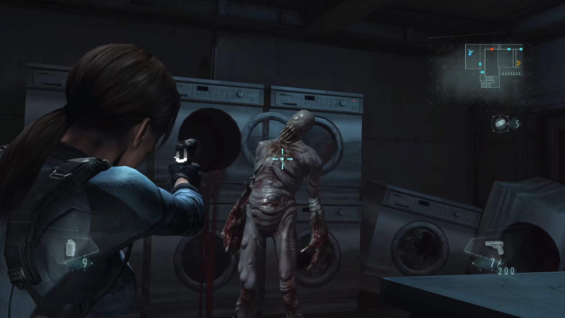 Resident Evil Revelations - геймплей игры Windows